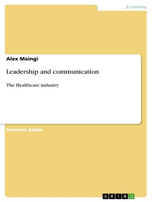 cover image of Leadership and communication